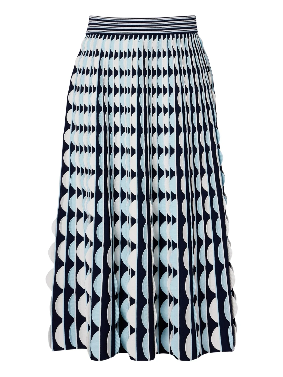 Micah knitted scalloped midi skirt Micah knitted scalloped midi skirt