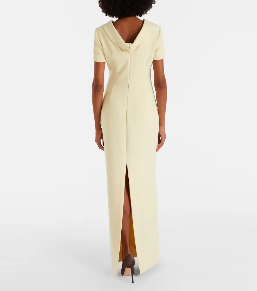 Roland Mouret Crêpe gown | Thumbnail 4 Roland Mouret Crêpe gown | Thumbnail 4