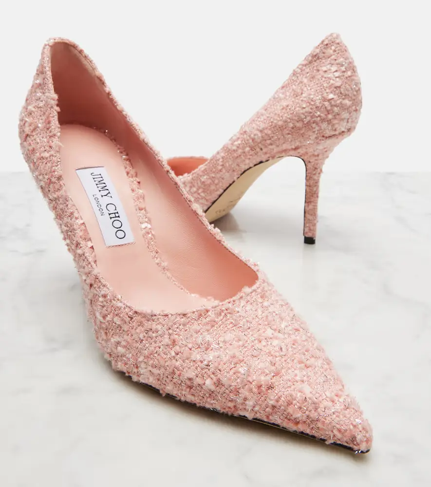 Jimmy Choo Love crystal-embellished mesh pumps | Thumbnail 3 Jimmy Choo Love crystal-embellished mesh pumps | Thumbnail 3