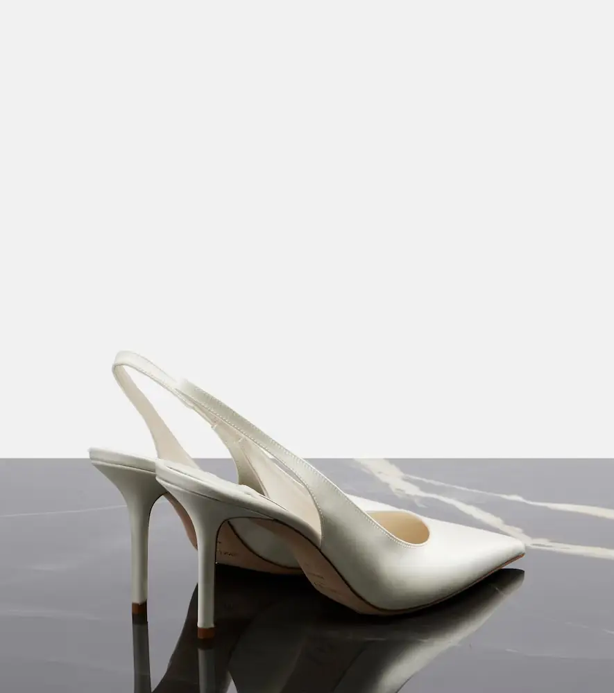 Jimmy Choo Love satin slingback pumps | Thumbnail 2