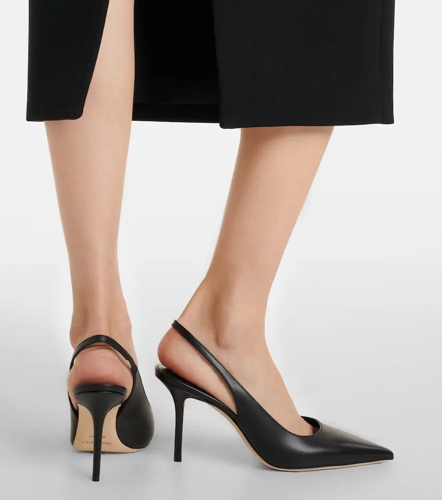 Jimmy Choo Love leather slingback pumps | Thumbnail 6