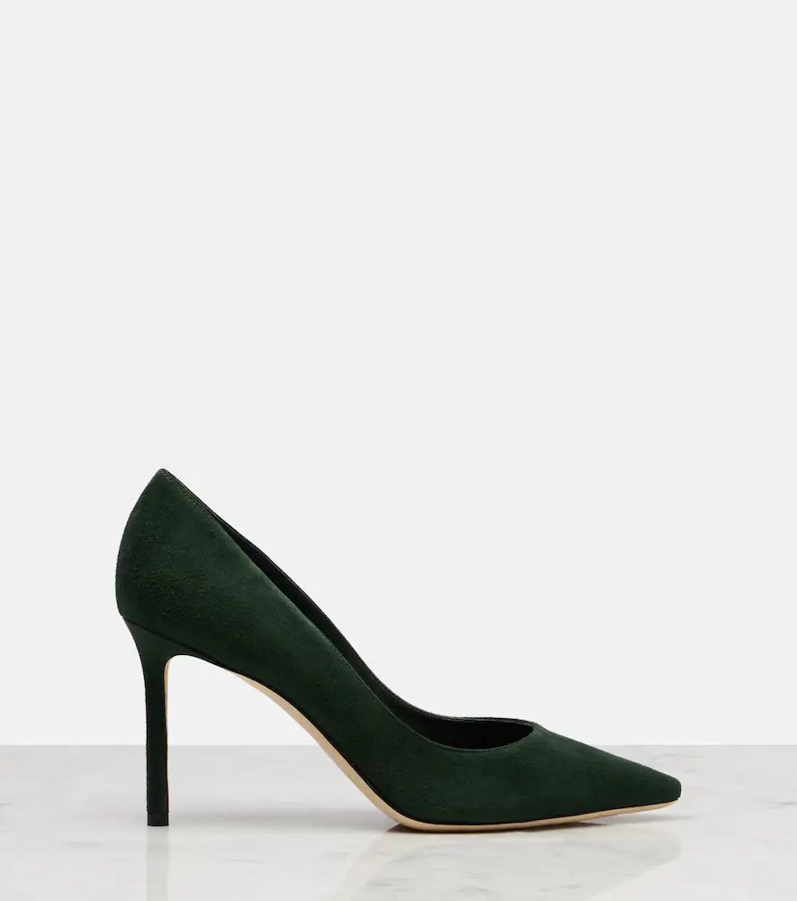 Jimmy Choo Romy 85 suede pumps | Thumbnail 2 Jimmy Choo Romy 85 suede pumps | Thumbnail 2