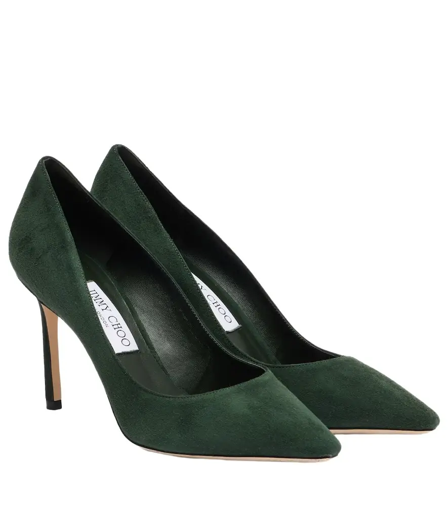 Jimmy Choo Romy 85 suede pumps | Image 1 Jimmy Choo Romy 85 suede pumps | Image 1