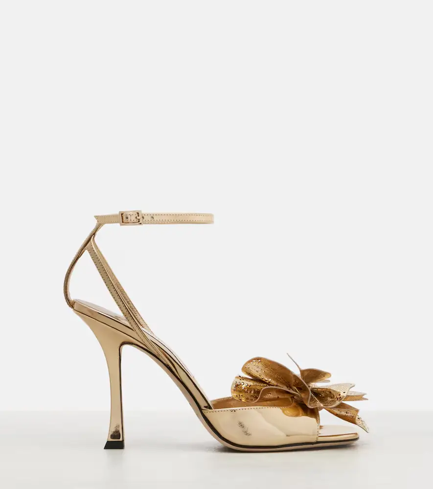 Jimmy Choo Mimmi mirrored leather sandals | Thumbnail 2 Jimmy Choo Mimmi mirrored leather sandals | Thumbnail 2