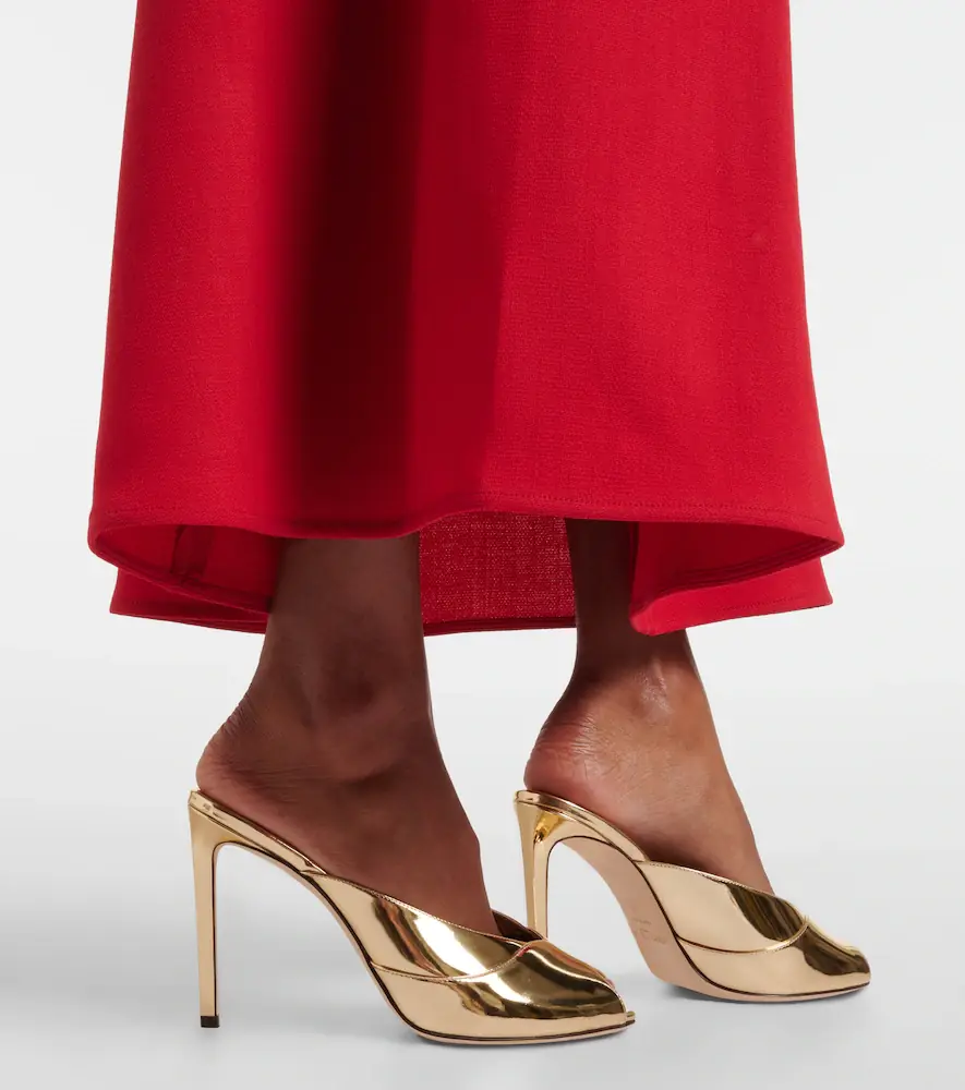 Jimmy Choo Brigitte 100 mirrored leather mules | Thumbnail 6 Jimmy Choo Brigitte 100 mirrored leather mules | Thumbnail 6
