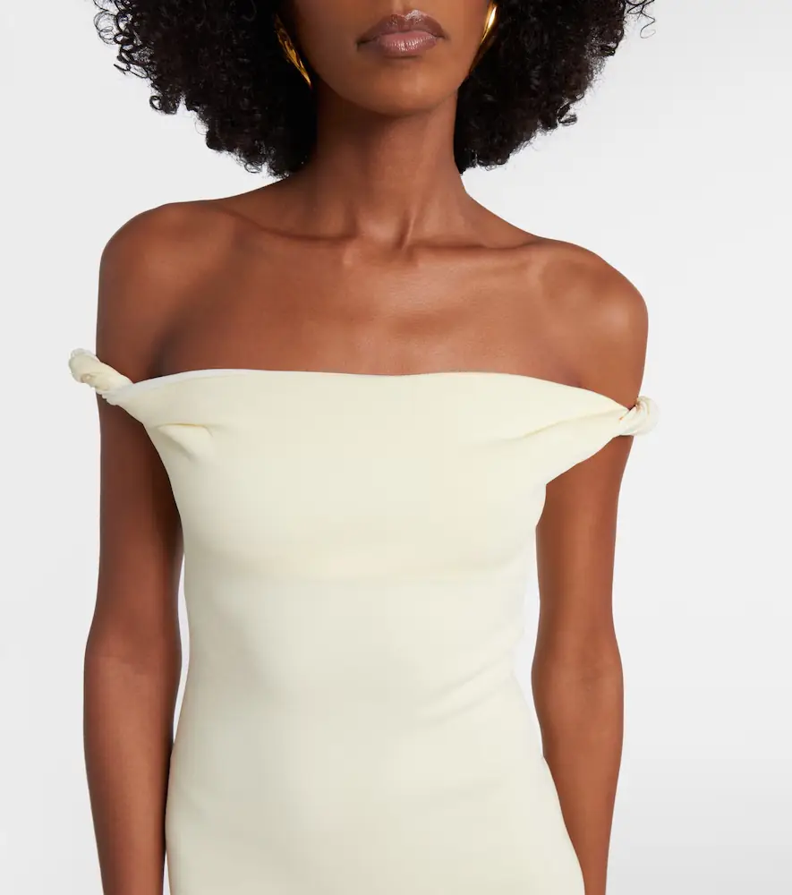 SIR. Elia off-shoulder maxi dress | Thumbnail 5