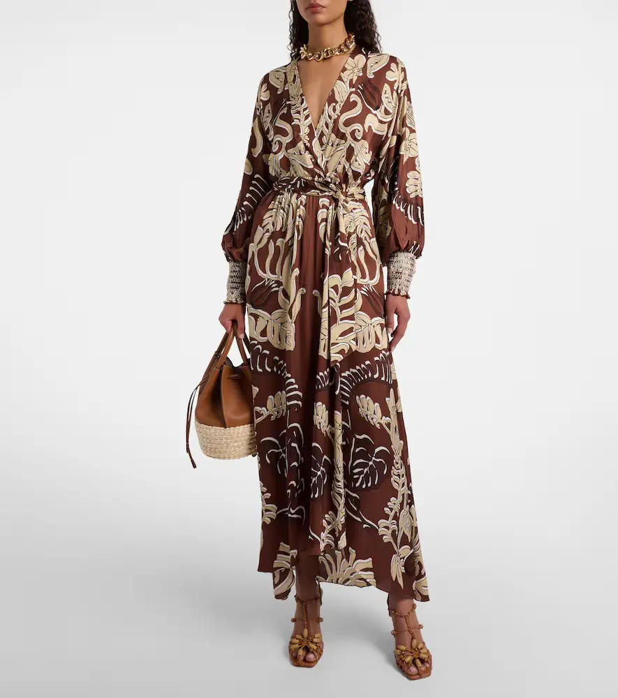 Poupette St Barth Kristen printed maxi dress | Thumbnail 2 Poupette St Barth Kristen printed maxi dress | Thumbnail 2