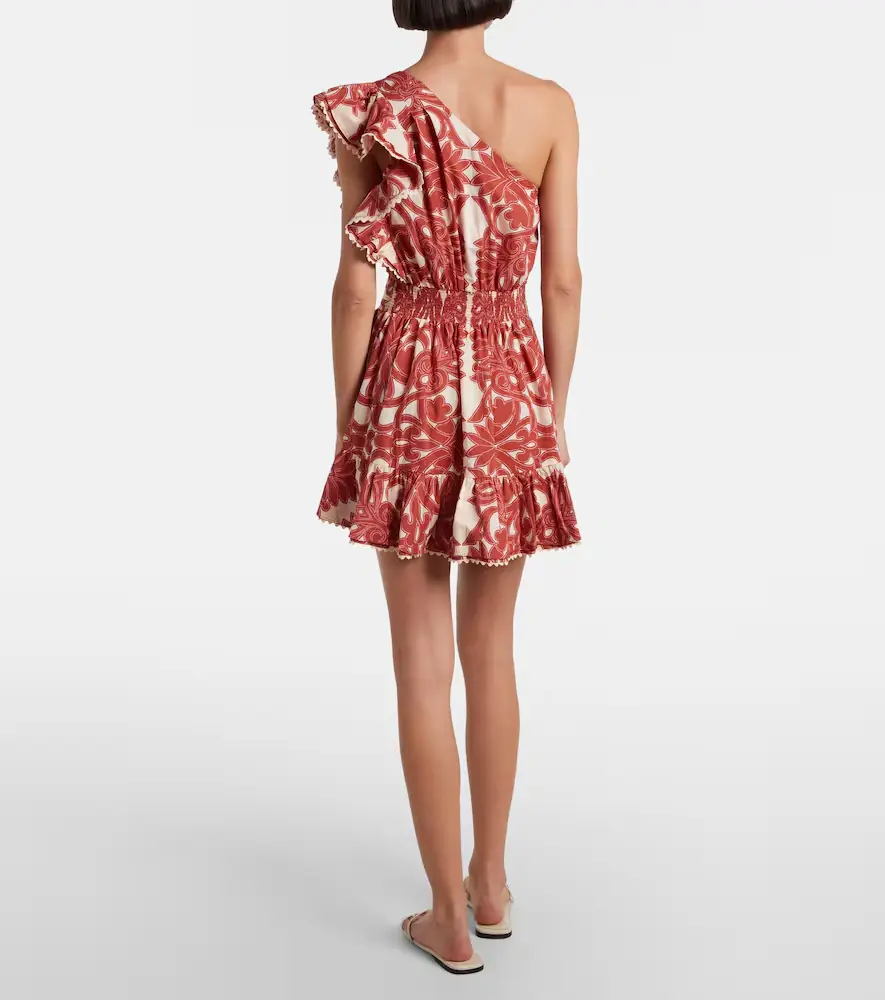 Poupette St Barth Corinne ruffled cotton minidress | Thumbnail 5