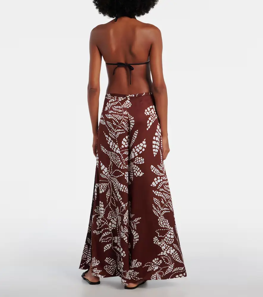 Poupette St Barth Clea printed wide-leg pants | Thumbnail 3 Poupette St Barth Clea printed wide-leg pants | Thumbnail 3