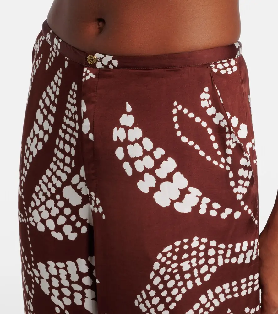 Poupette St Barth Clea printed wide-leg pants | Thumbnail 5 Poupette St Barth Clea printed wide-leg pants | Thumbnail 5