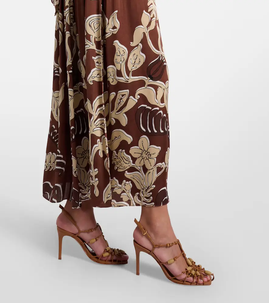 Poupette St Barth Isore printed halterneck maxi dress | Thumbnail 5