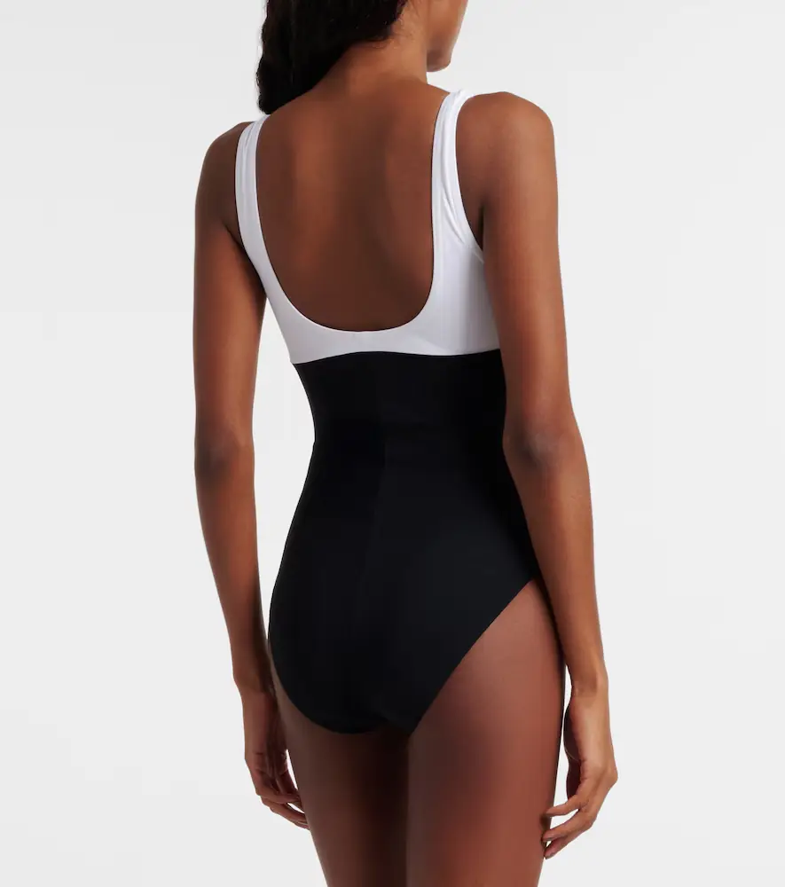 Karla Colletto Mira colorblocked swimsuit | Thumbnail 4