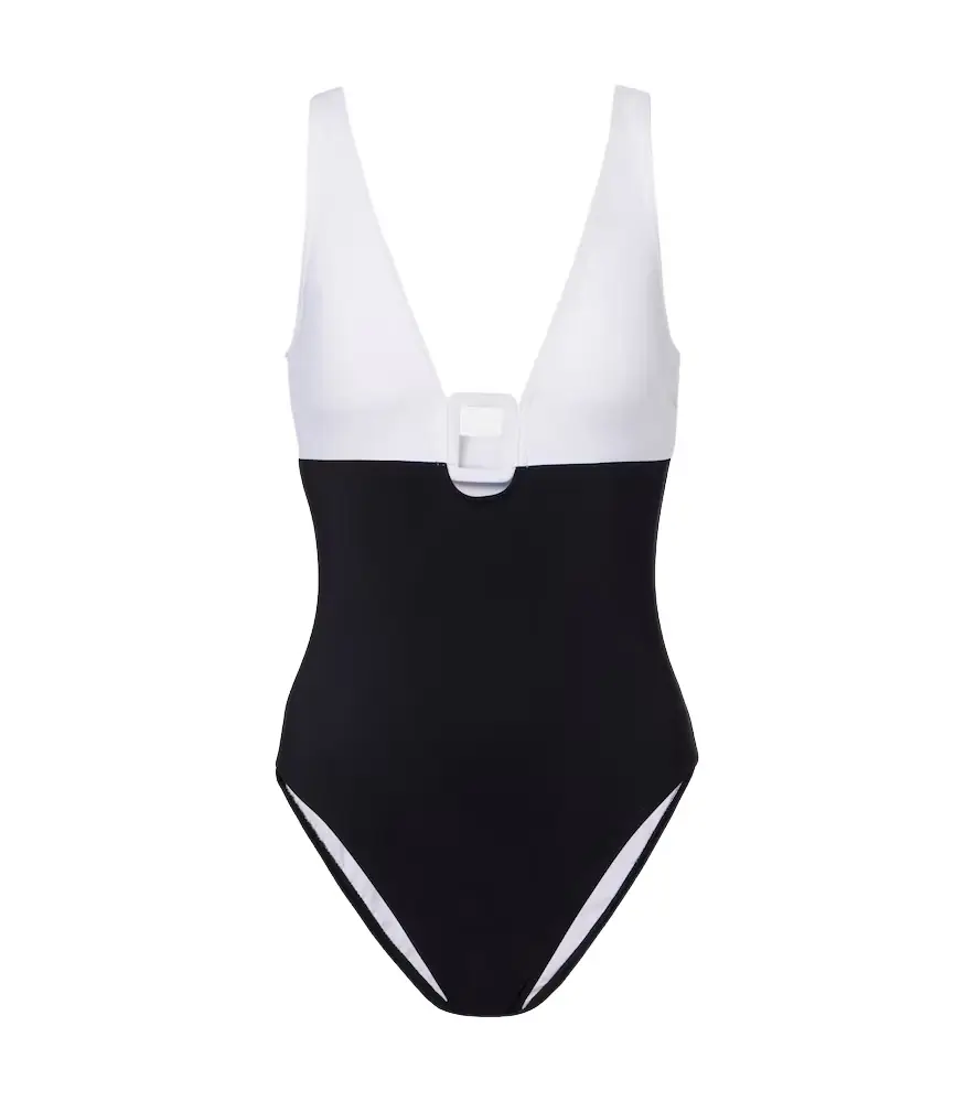 Karla Colletto Mira colorblocked swimsuit | Image 1 Karla Colletto Mira colorblocked swimsuit | Image 1