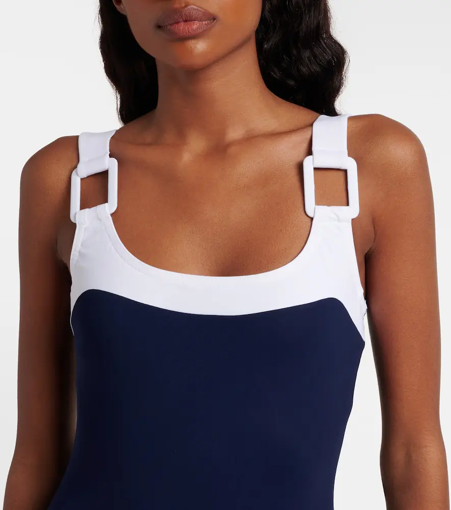 Karla Colletto Mira colorblocked swimsuit | Thumbnail 4
