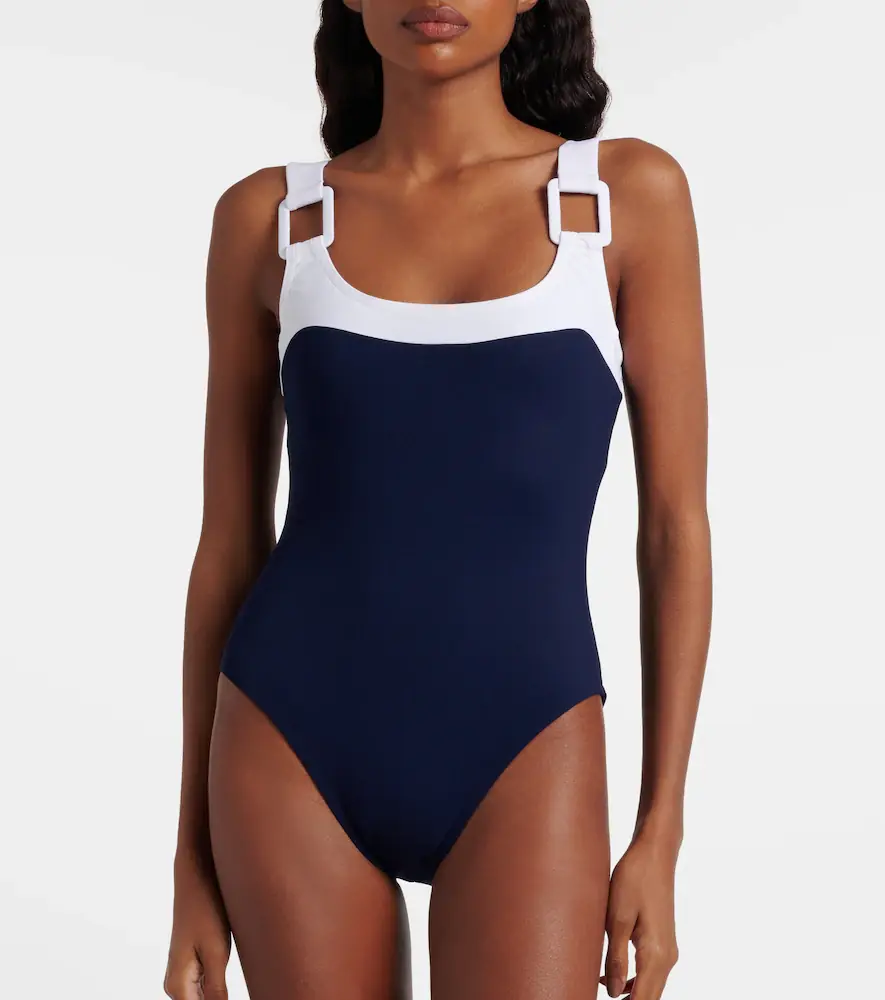 Karla Colletto Mira colorblocked swimsuit | Thumbnail 5