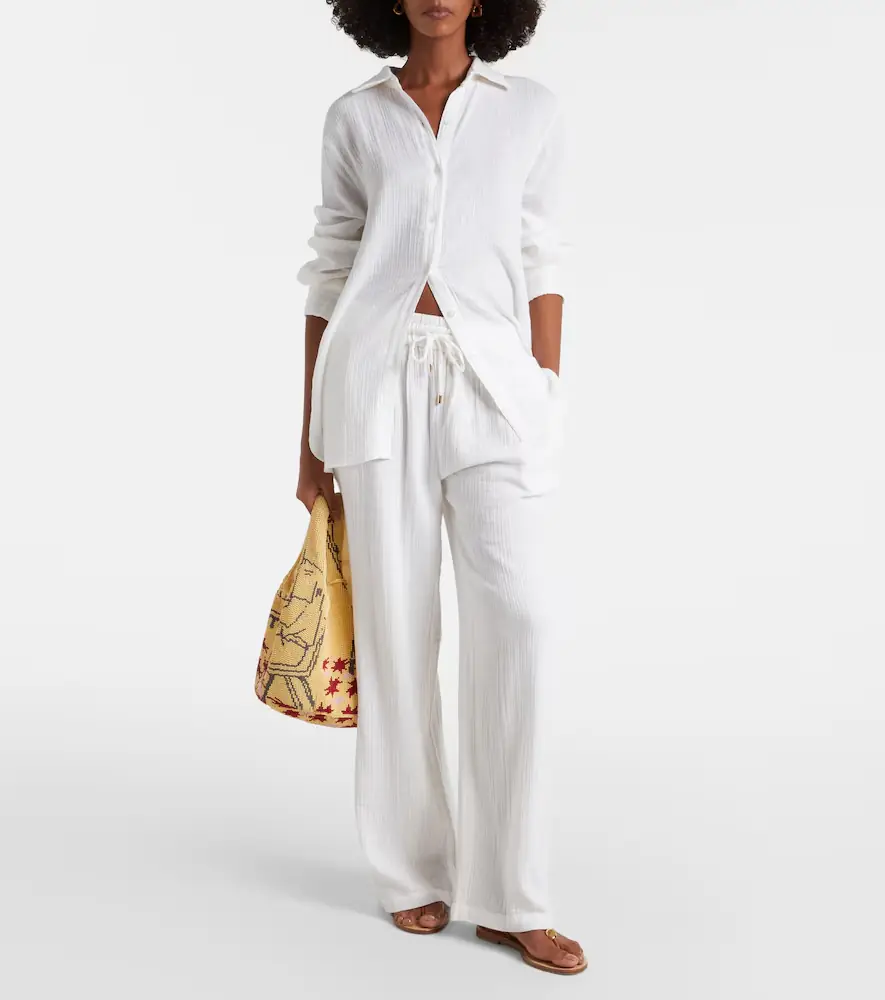 Melissa Odabash Leona cotton shirt | Thumbnail 2