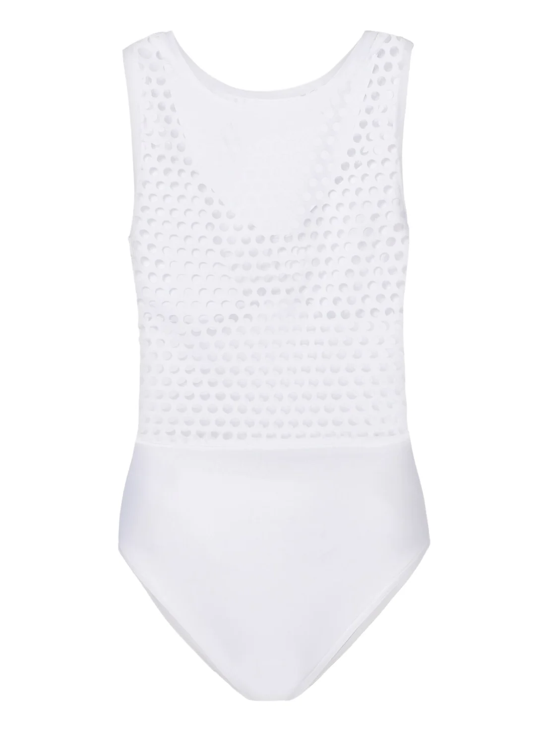 Karla Colletto Aster open-knit swimsuit