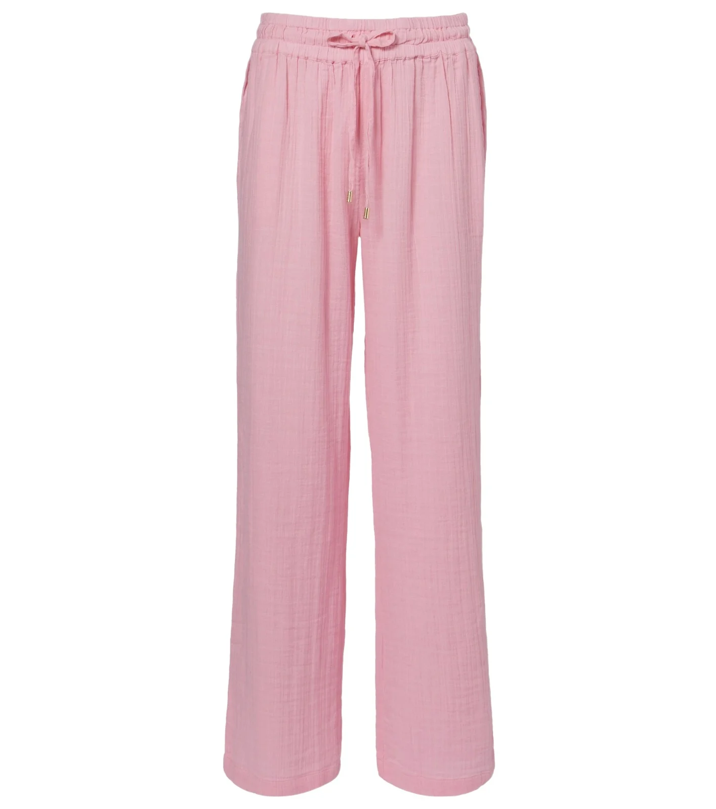 Krissy cotton wide-leg pants