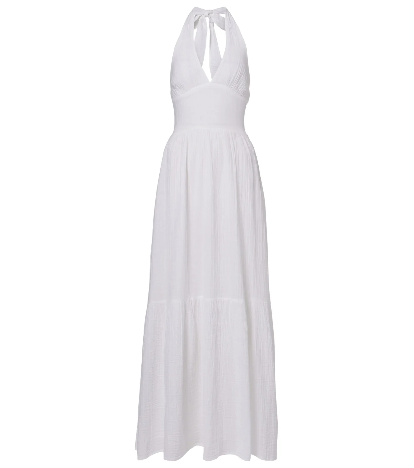 Shay halterneck cotton maxi dress Shay halterneck cotton maxi dress