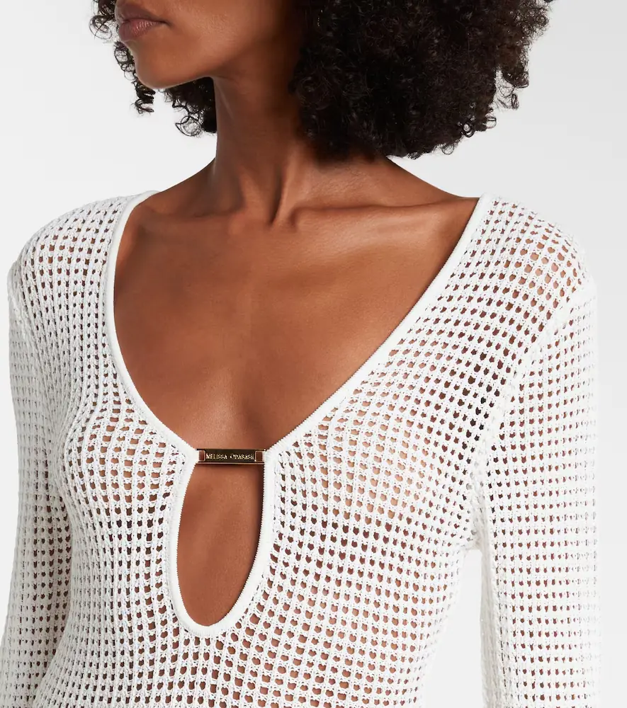 Melissa Odabash Casey open-knit midi dress | Thumbnail 6 Melissa Odabash Casey open-knit midi dress | Thumbnail 6