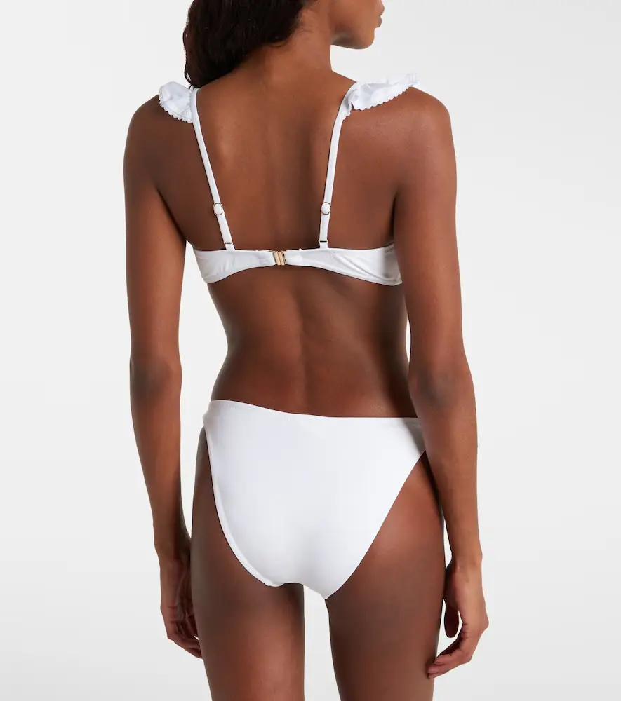 Melissa Odabash Pompano ruffled bikini top | Thumbnail 2