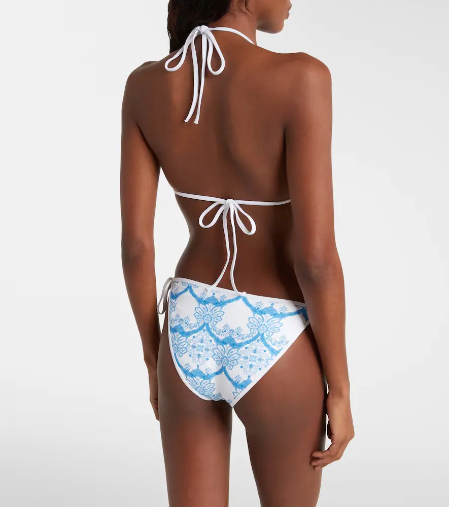 Melissa Odabash Malta printed bikini top | Thumbnail 2