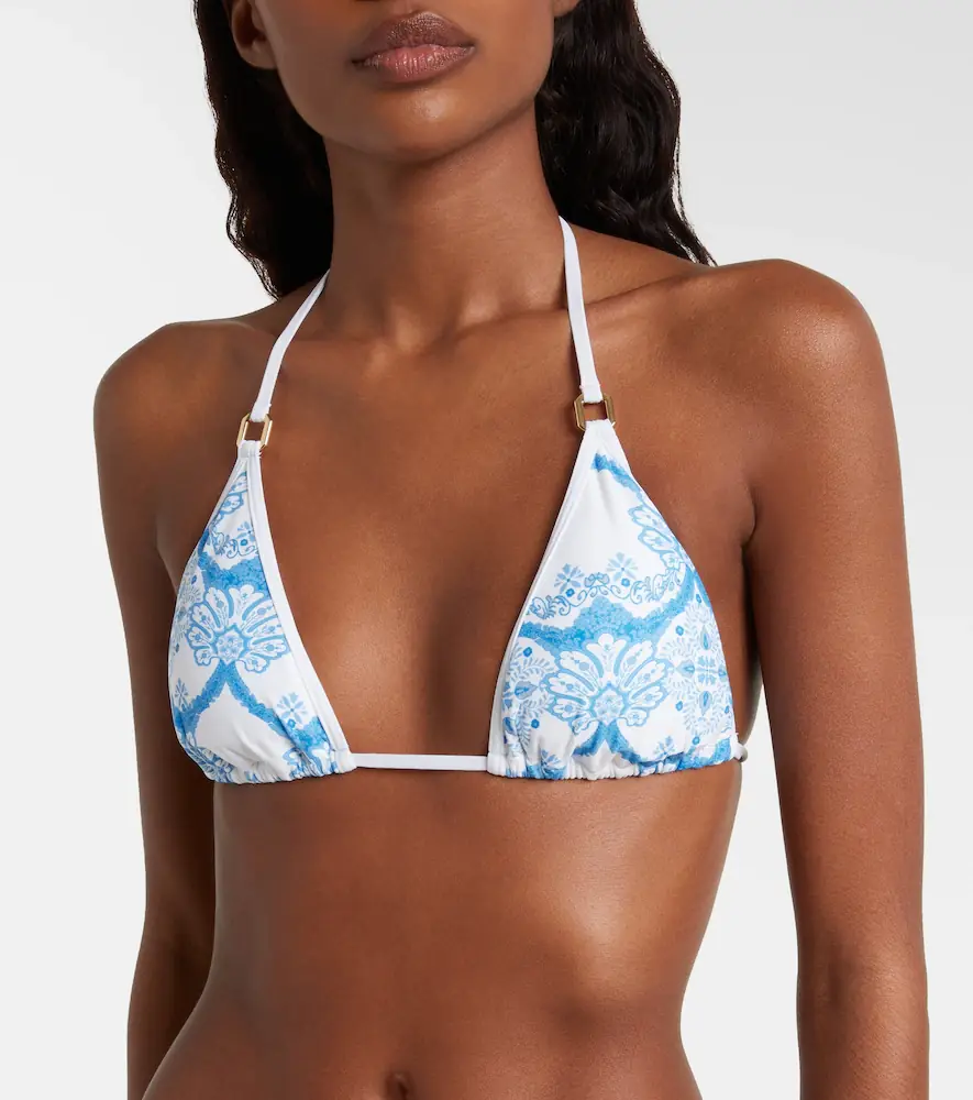 Melissa Odabash Malta printed bikini top | Thumbnail 3
