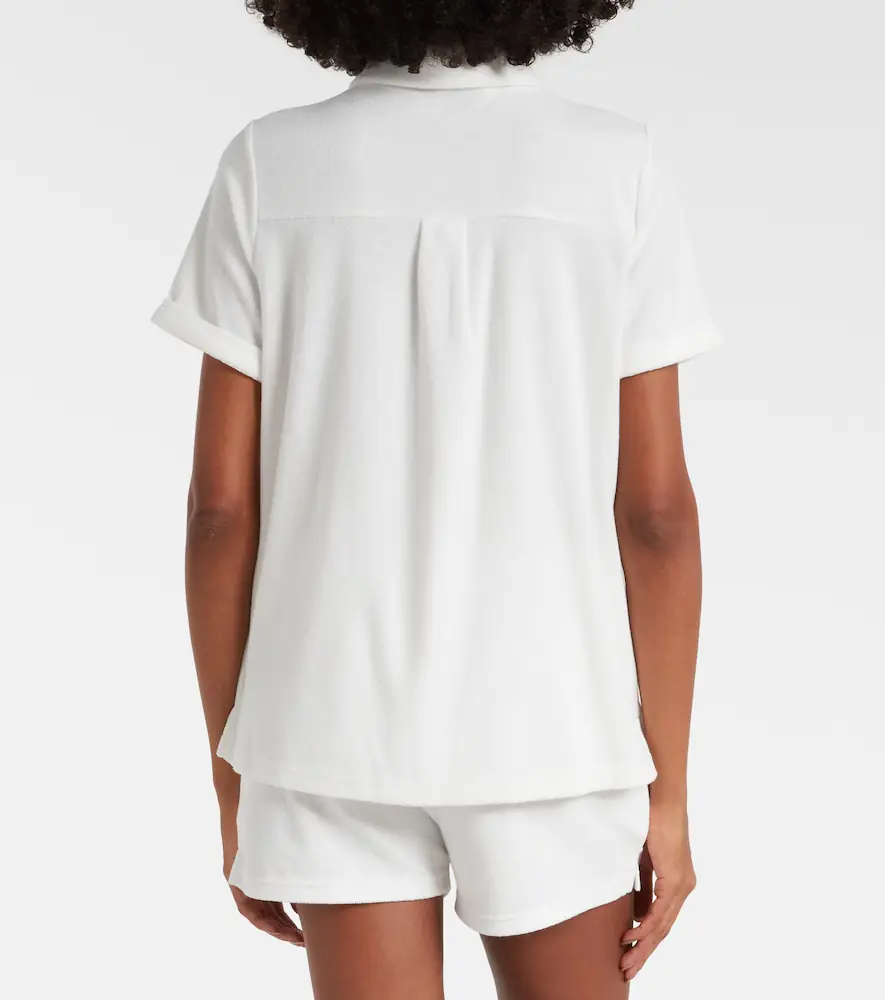 Melissa Odabash Tori cotton-blend shirt | Thumbnail 2