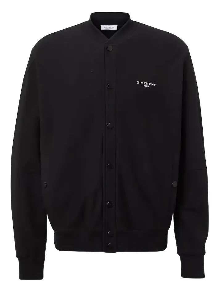 Logo cotton jacket
