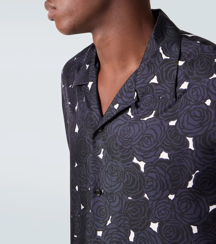 Givenchy Floral silk bowling shirt | Thumbnail 2
