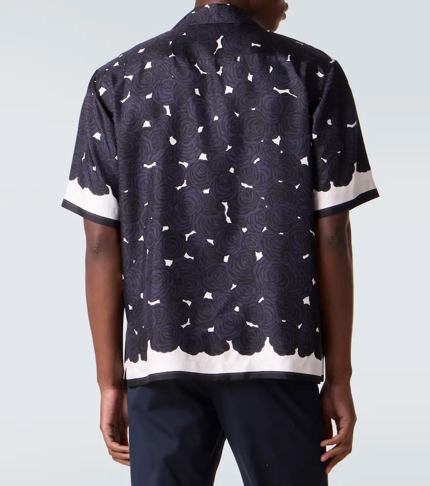 Givenchy Floral silk bowling shirt | Thumbnail 4
