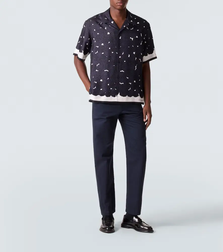 Givenchy Floral silk bowling shirt | Thumbnail 6
