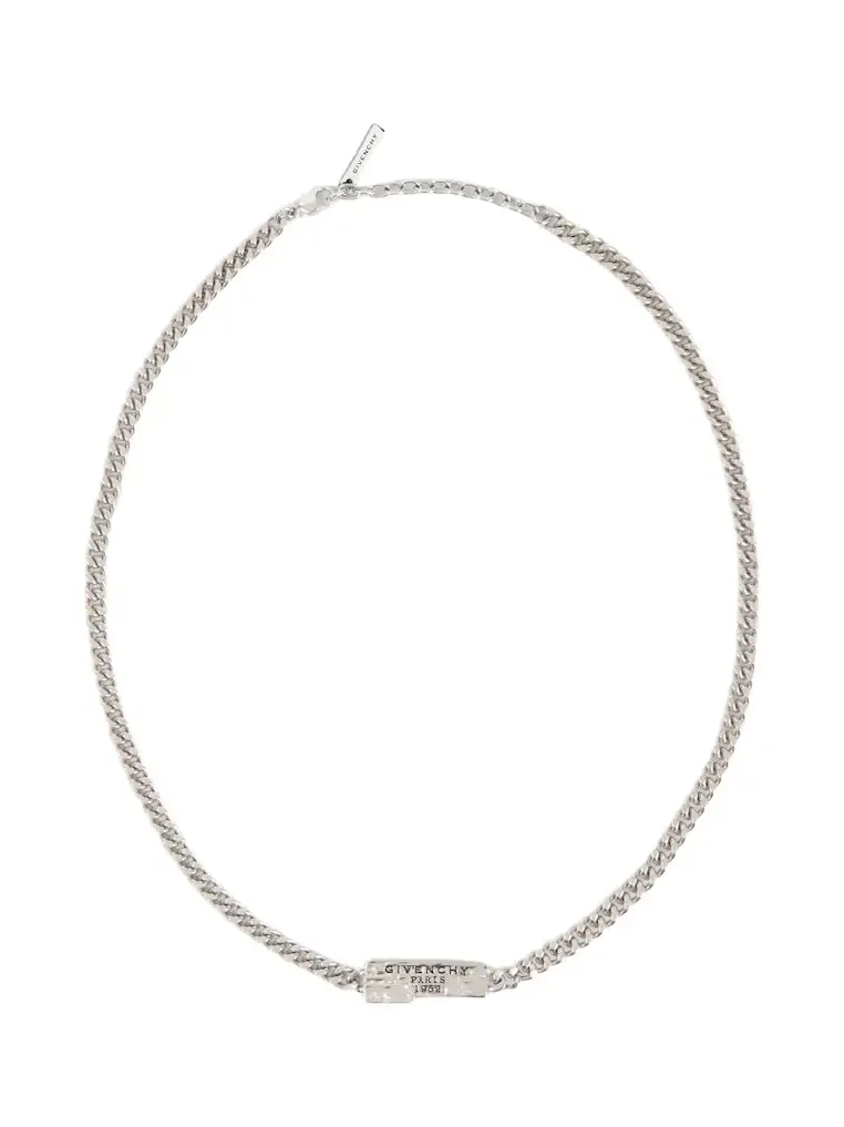 Givenchy Enamel chain necklace