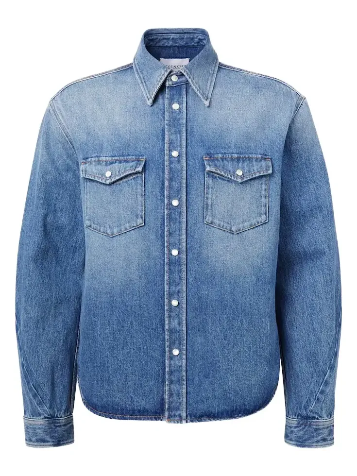 Couture Seam denim shirt