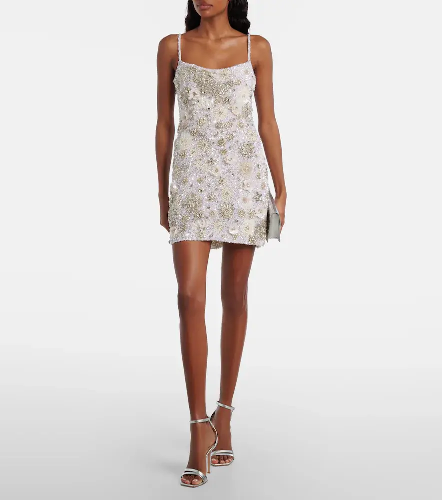 RACHEL GILBERT Francesca embellished minidress | Thumbnail 5