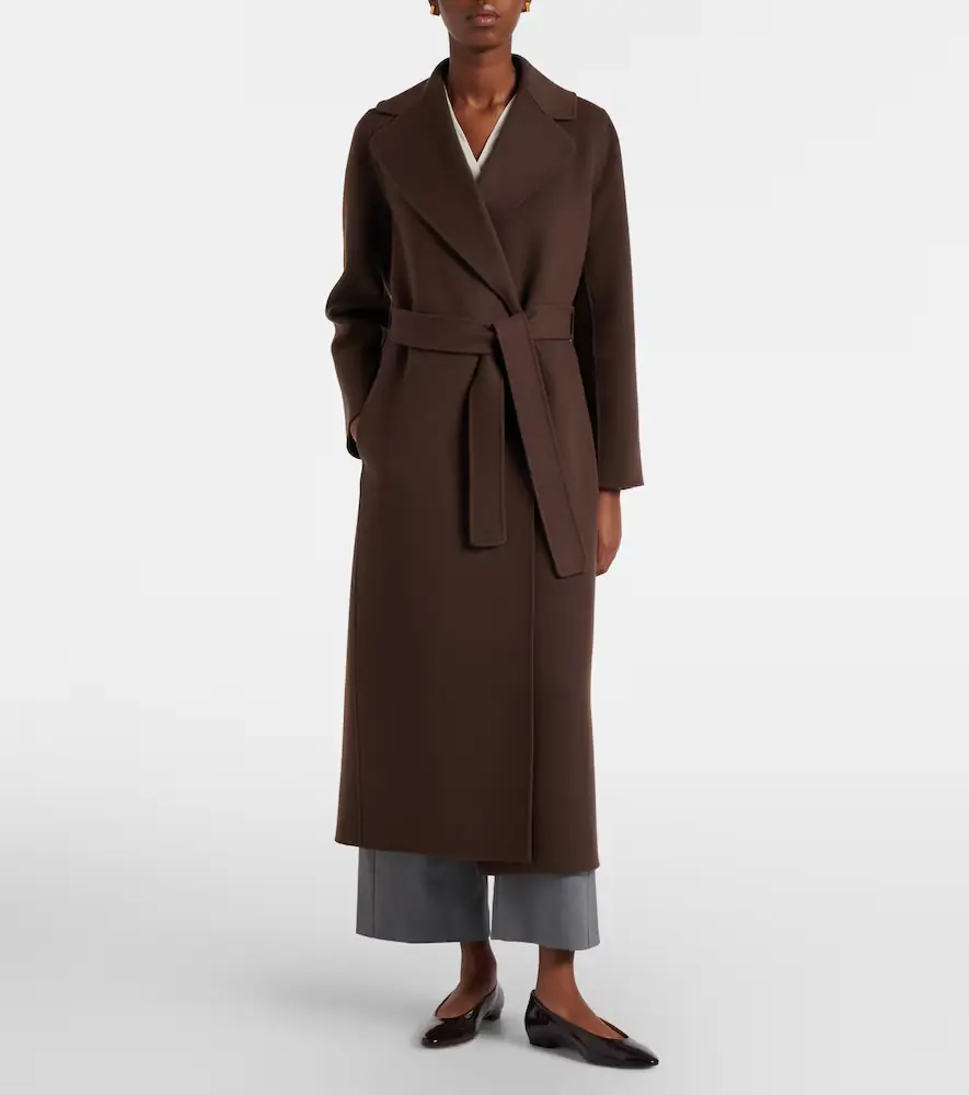 'S Max Mara 'S Max Mara Poldo virgin wool wrap coat | Thumbnail 4 'S Max Mara 'S Max Mara Poldo virgin wool wrap coat | Thumbnail 4