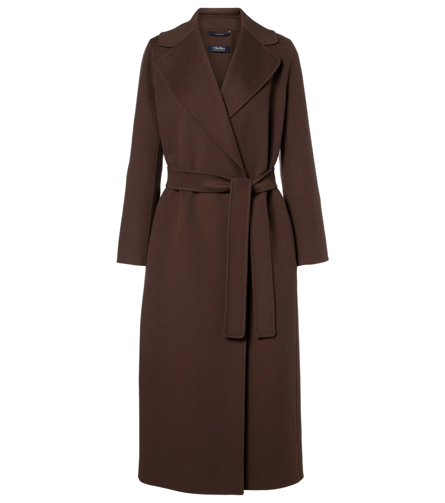 'S Max Mara Poldo virgin wool wrap coat