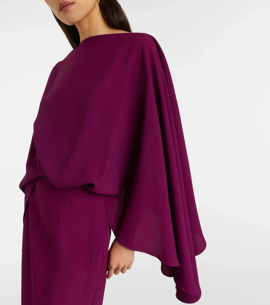Taller Marmo Eolia crêpe cady maxi dress | Thumbnail 2 Taller Marmo Eolia crêpe cady maxi dress | Thumbnail 2