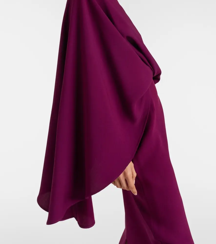 Taller Marmo Eolia crêpe cady maxi dress | Thumbnail 4 Taller Marmo Eolia crêpe cady maxi dress | Thumbnail 4