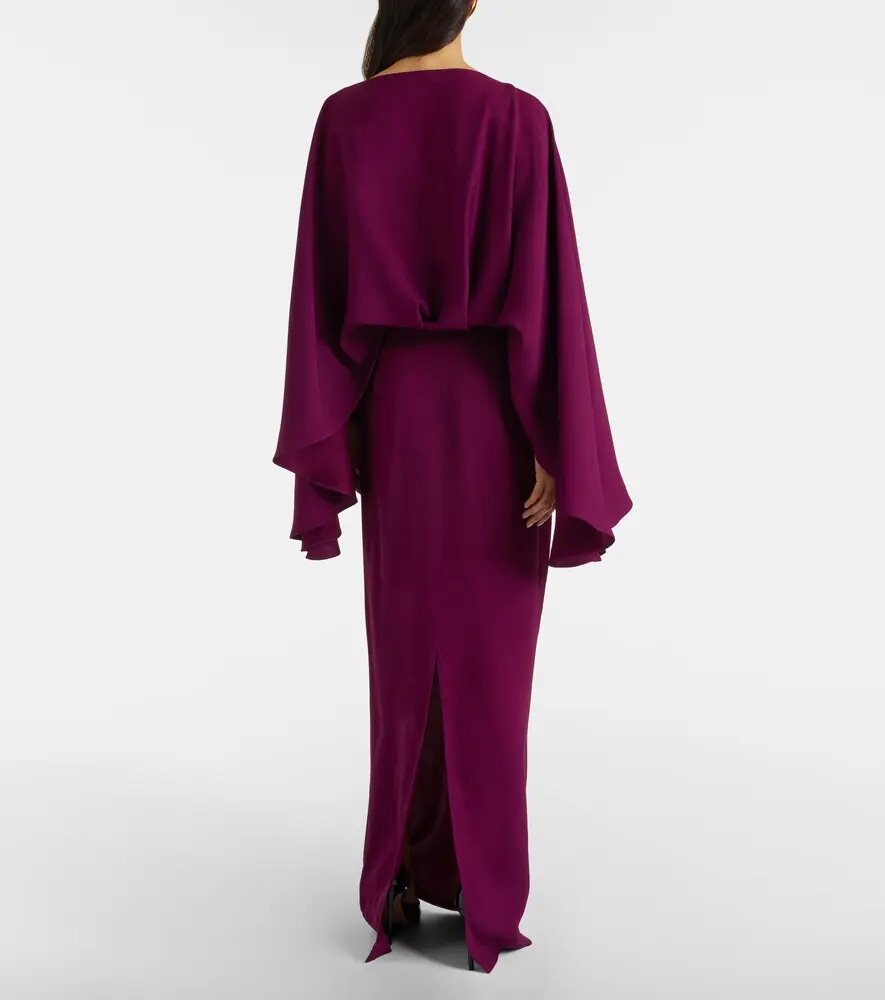 Taller Marmo Eolia crêpe cady maxi dress | Thumbnail 5 Taller Marmo Eolia crêpe cady maxi dress | Thumbnail 5