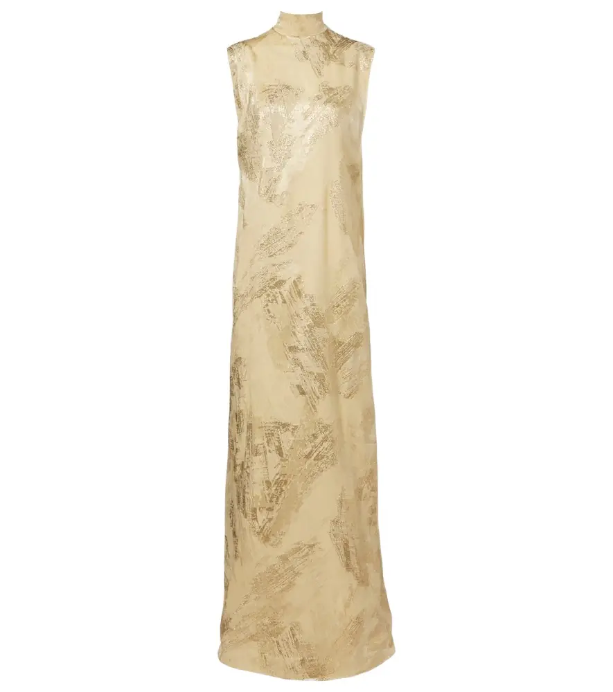 Taller Marmo Gilded Miami fil coupé maxi dress