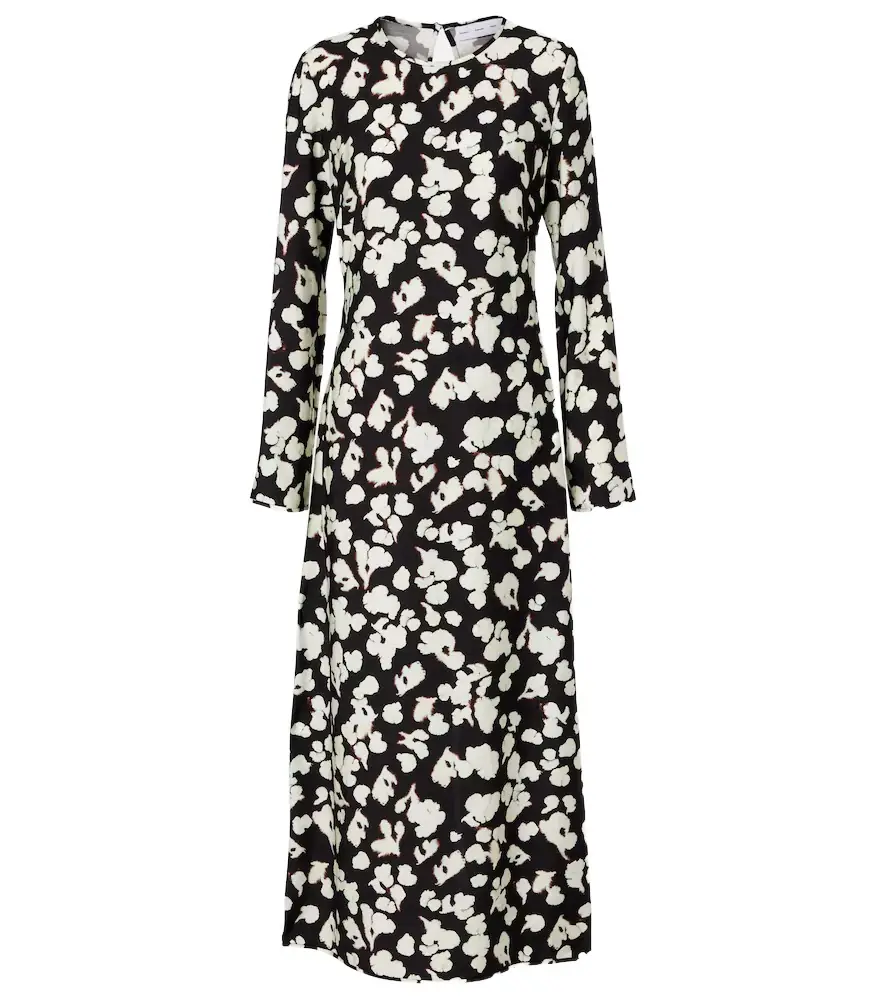 Proenza Schouler White Label Waverly twill midi dress | Image 1 Proenza Schouler White Label Waverly twill midi dress | Image 1