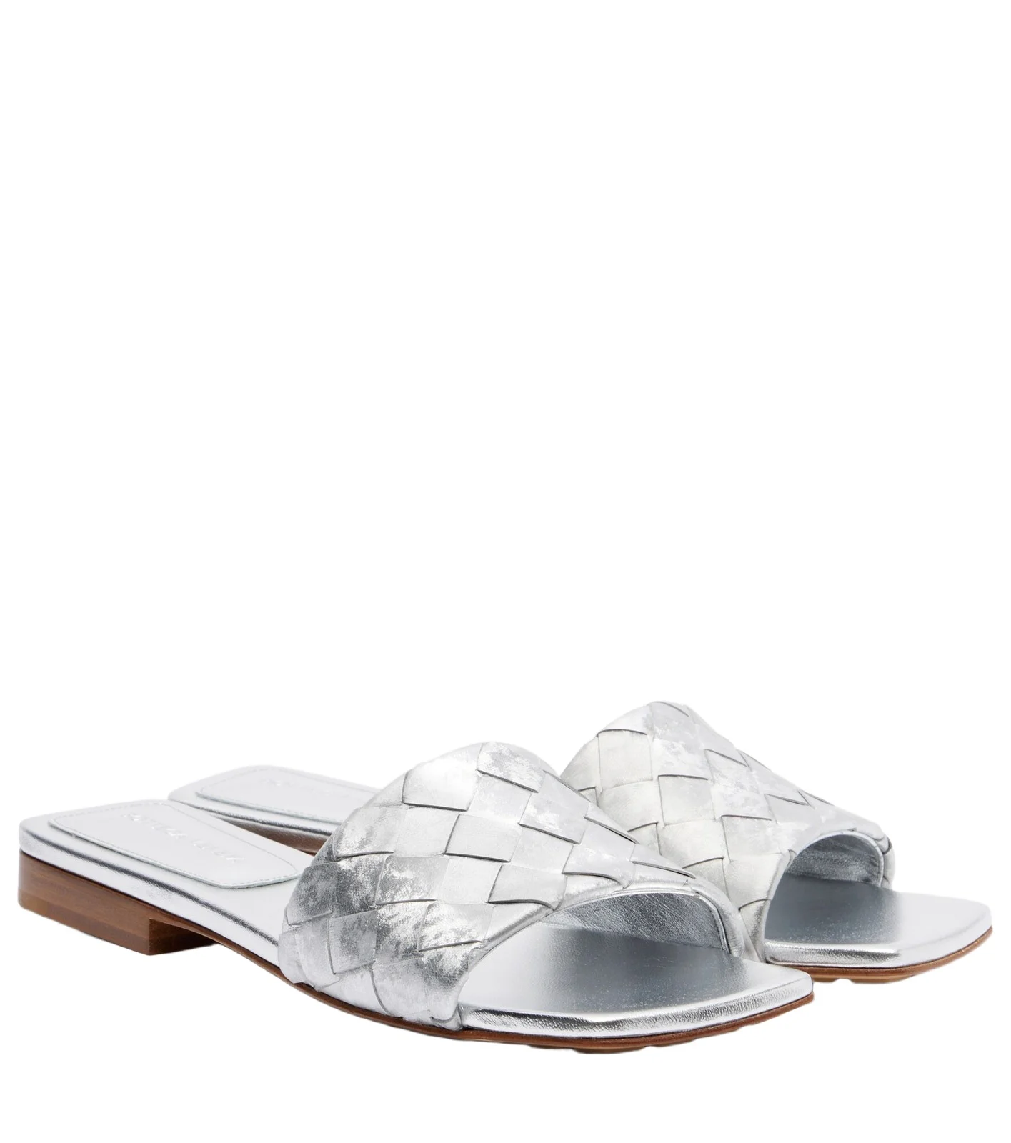 Parco Intrecciato leather mules Parco Intrecciato leather mules