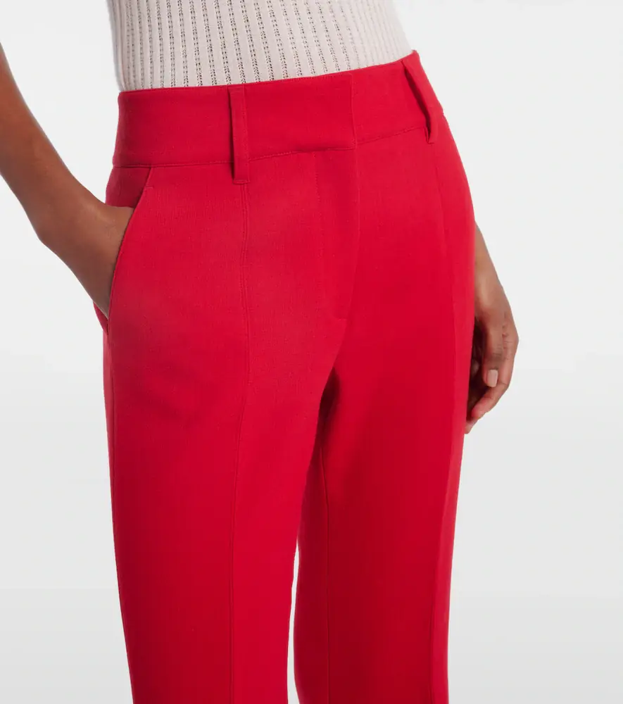 Gabriela Hearst Rhein wool flared pants | Thumbnail 3 Gabriela Hearst Rhein wool flared pants | Thumbnail 3