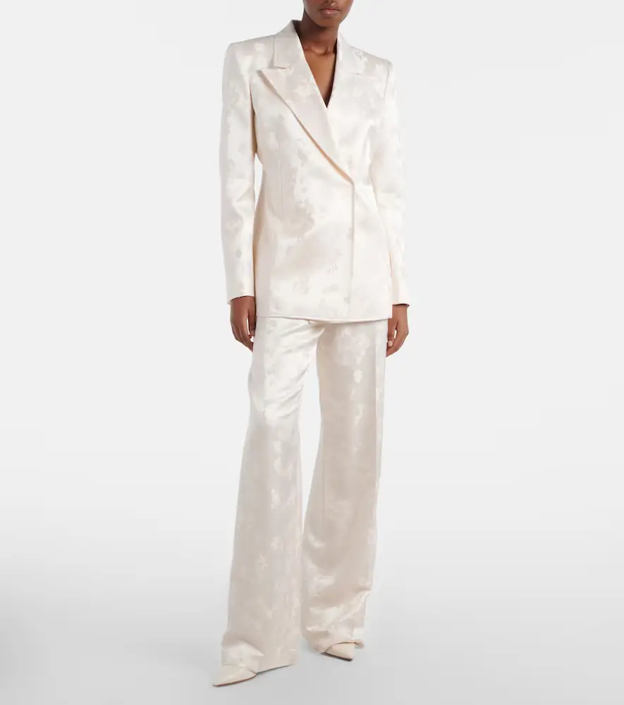 Gabriela Hearst Aleah embroidered silk blazer | Thumbnail 2