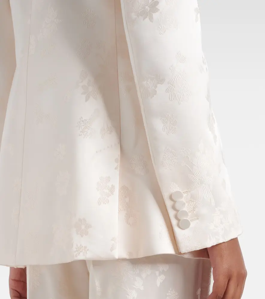 Gabriela Hearst Aleah embroidered silk blazer | Thumbnail 3