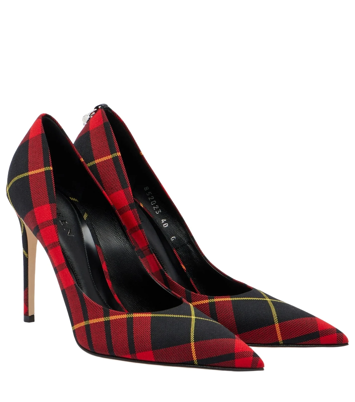 Alexander McQueen Skull MacQueen Tartan pumps