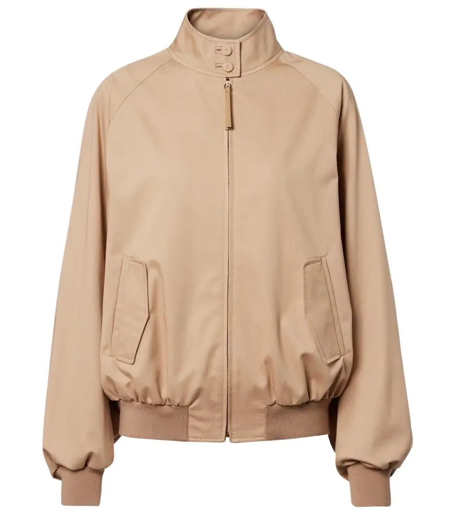 Gabriela Hearst Wynne cotton bomber jacket | Image 1 Gabriela Hearst Wynne cotton bomber jacket | Image 1