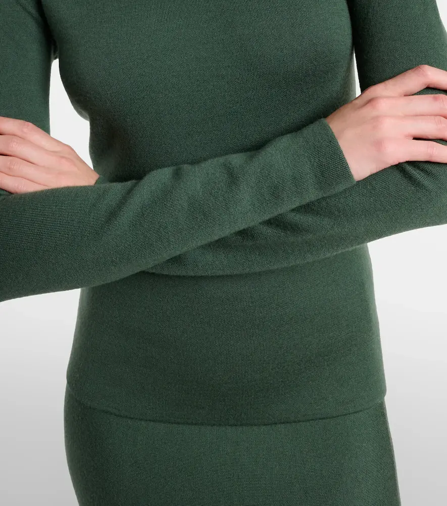 Gabriela Hearst May wool, cashmere, and silk turtleneck top | Thumbnail 3