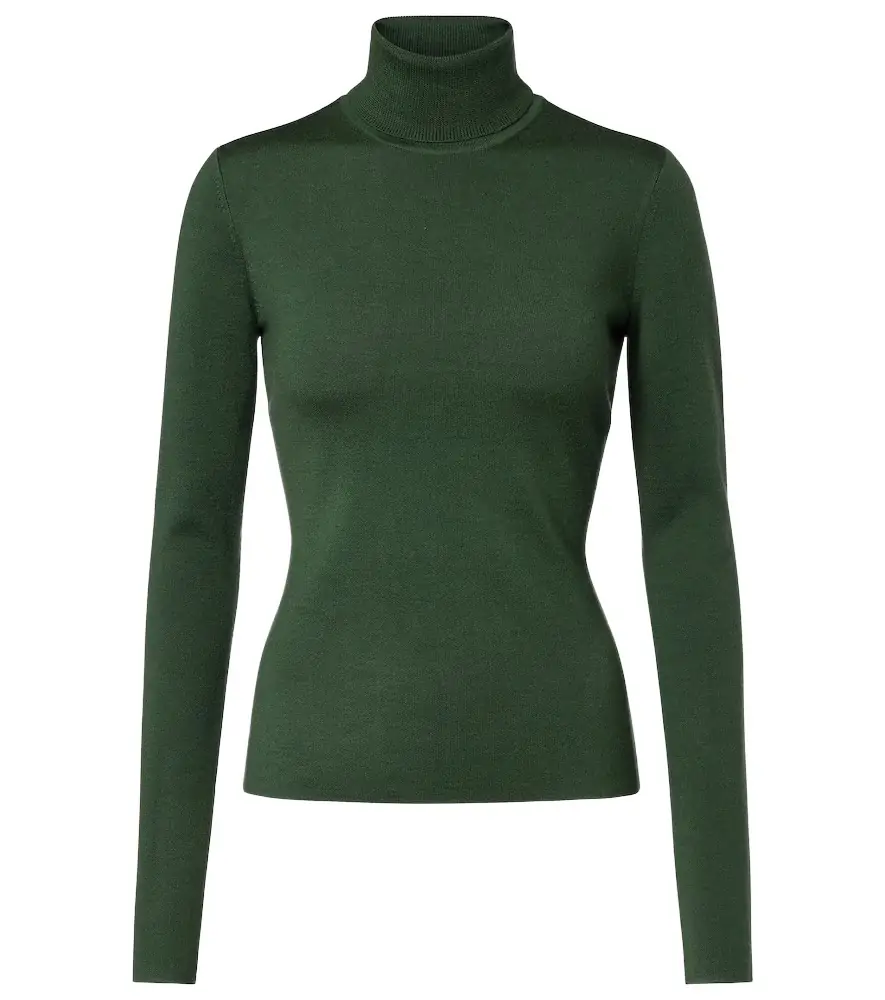 Gabriela Hearst May wool, cashmere, and silk turtleneck top | Image 1 Gabriela Hearst May wool, cashmere, and silk turtleneck top | Image 1